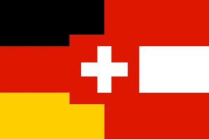 Combined Flag of German-Speaking Countries